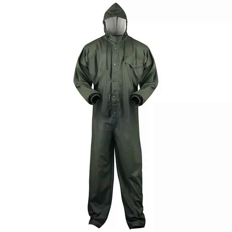 Spuitoverall PU olijfgroen