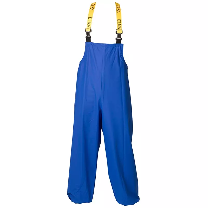 Elka Amerikaanse regenoverall PU/nylon korenblauw