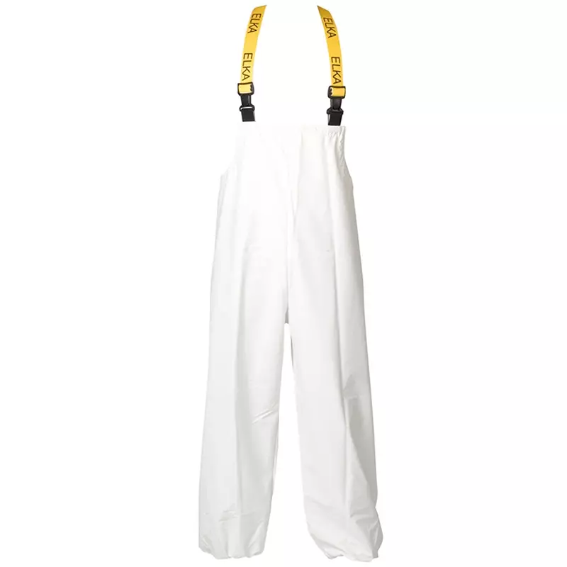 Elka Amerikaanse regenoverall PU/nylon wit