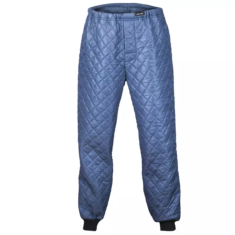 Thermo-broek polyester marineblauw