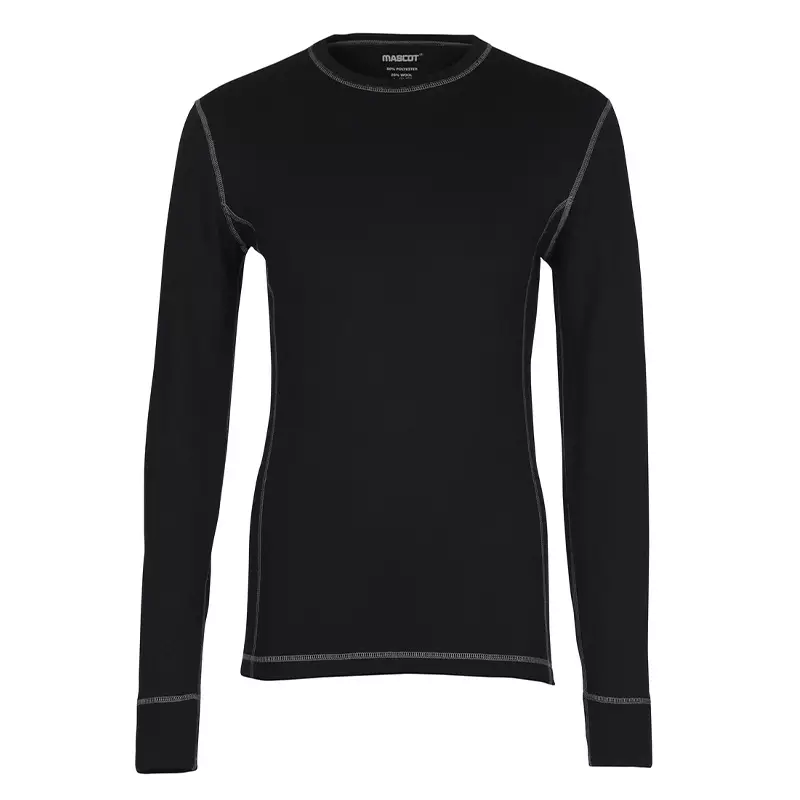 Mascot Logrono thermo-shirt lange mouwen zwart