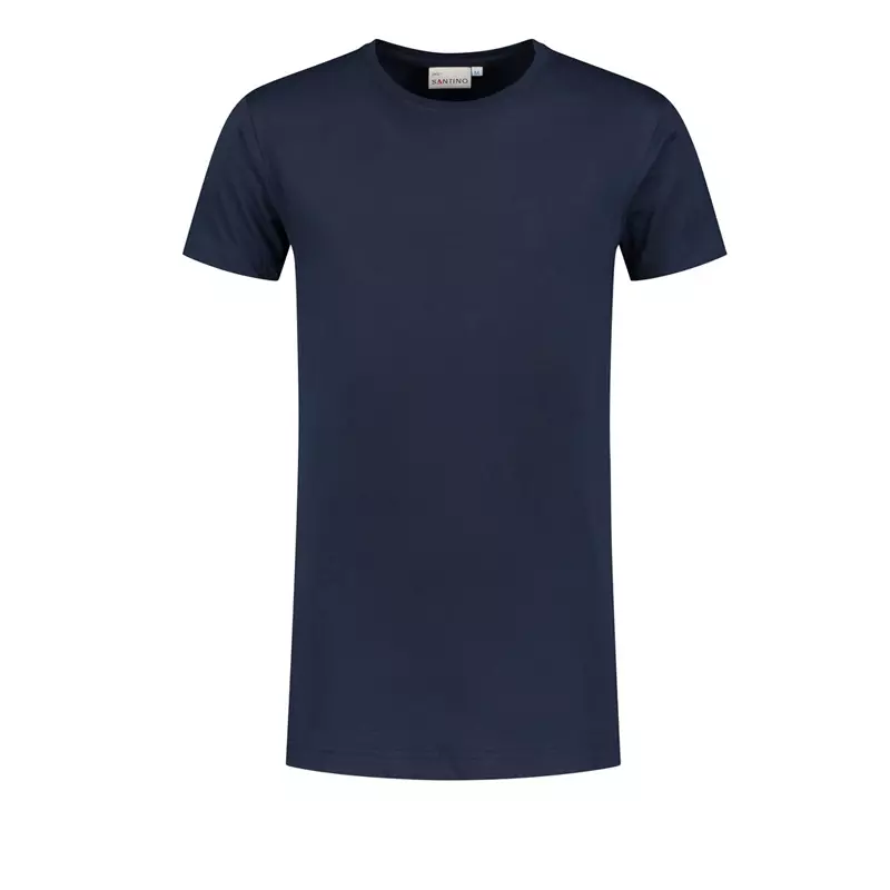 Santino Jace C-neck T-shirt marineblauw