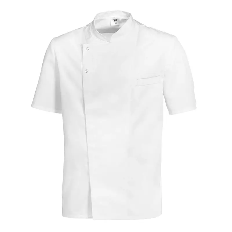 BP 1548-400-21 koksbuis korte mouw wit