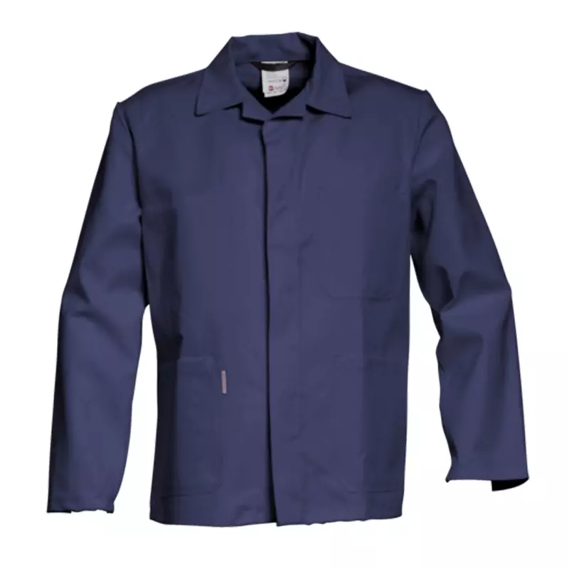 HaVeP 3021 stofjas kort model marineblauw