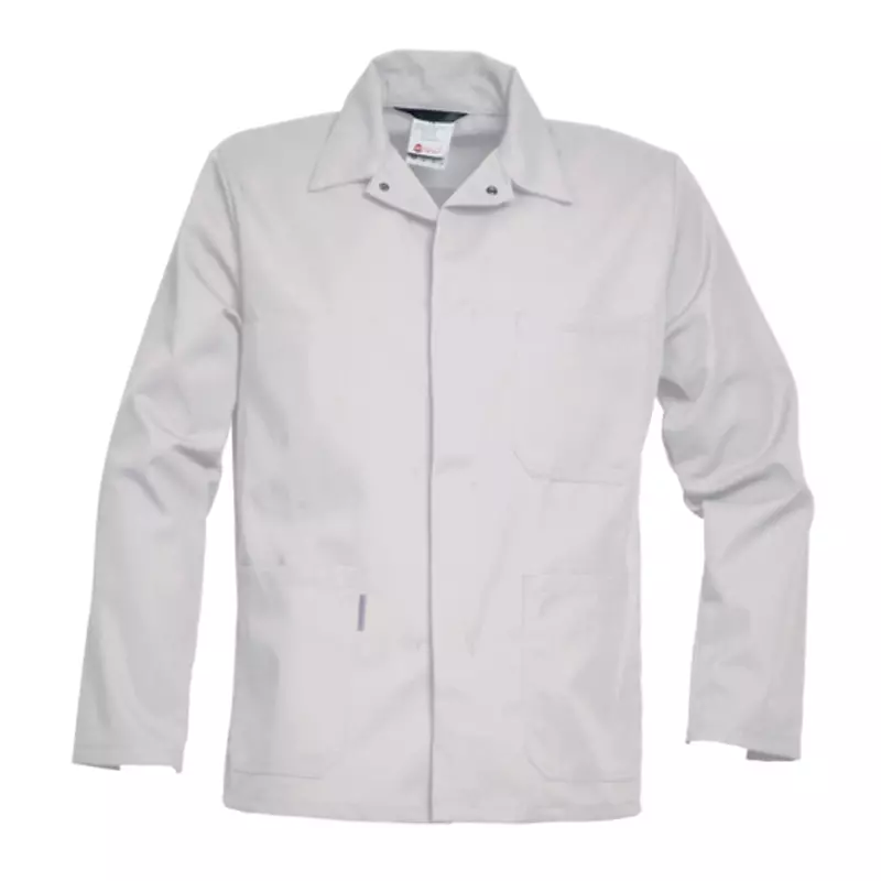 HaVeP 3021 stofjas kort model wit