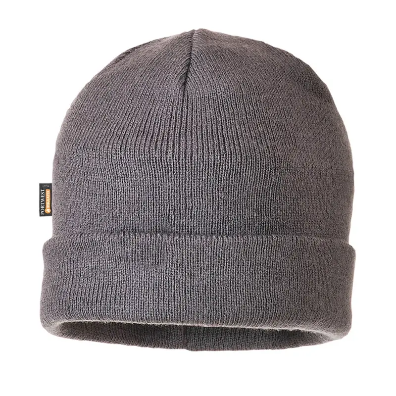 Portwest B013 muts gebreid grijs