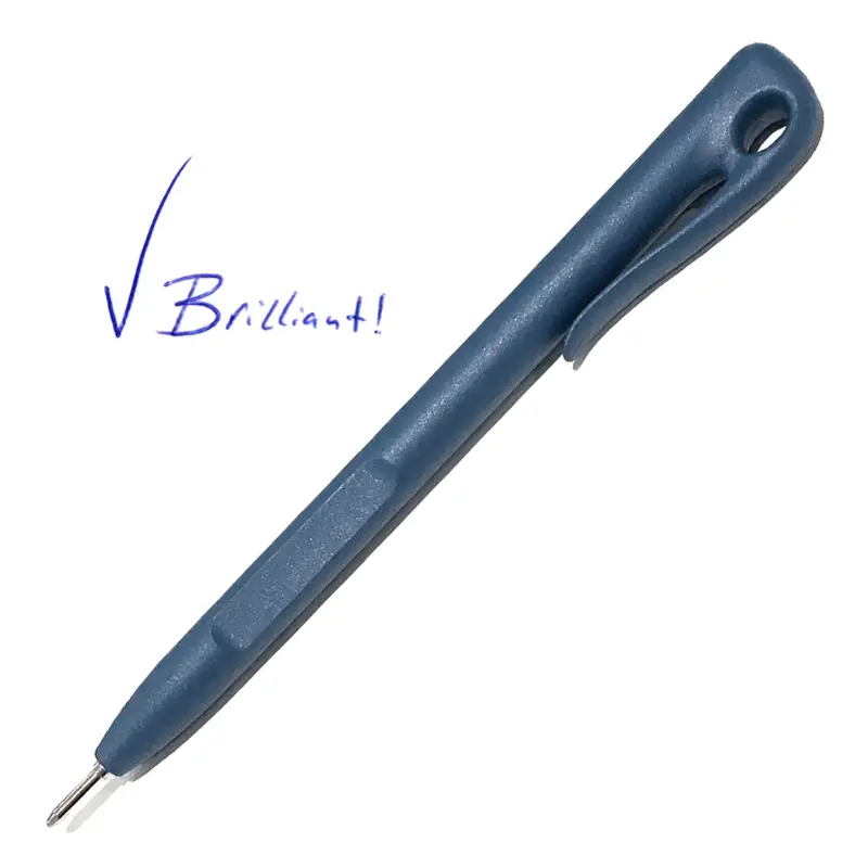 Detectamet Elephant One-Piece Stick pen detecteerbaar met clip