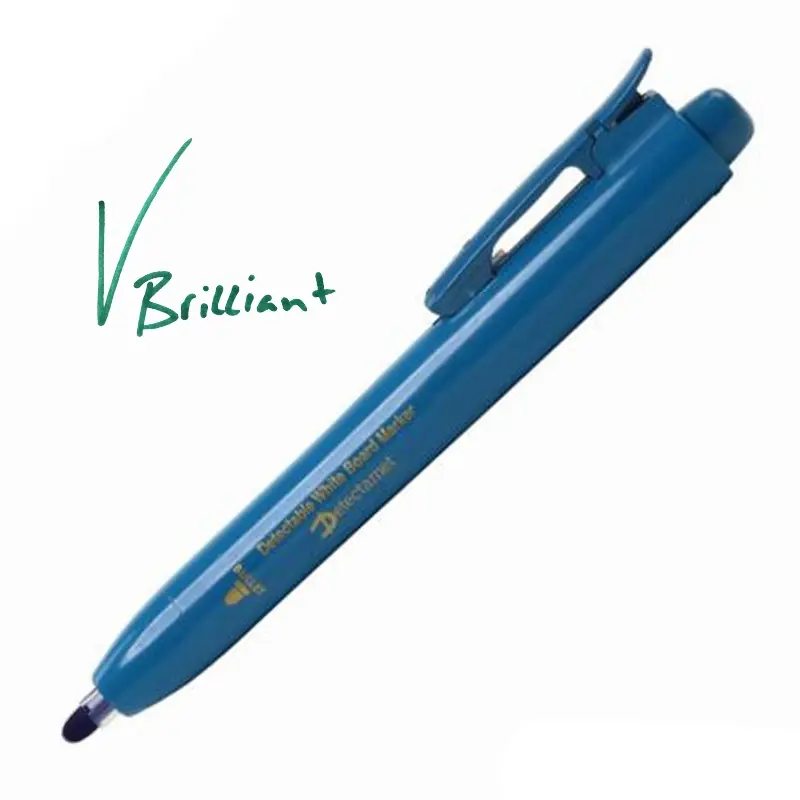 Detectamet whiteboard marker detecteerbaar inklikbaar ronde punt inkt groen