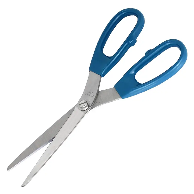 Detectamet schaar RVS detecteerbaar 210 mm blauw