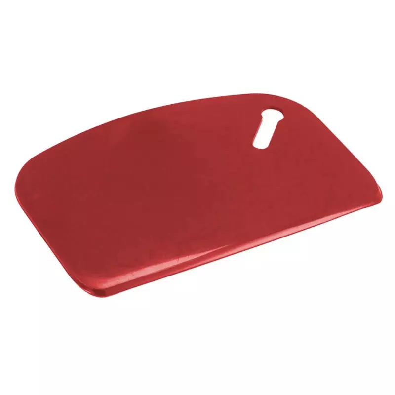 Detectamet handschraper klein flexibel detecteerbaar 160 mm rood
