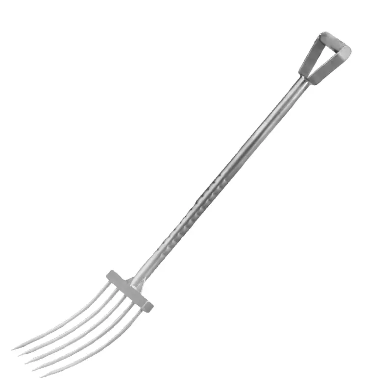 Riek RVS met D-greep steel 1080 mm
