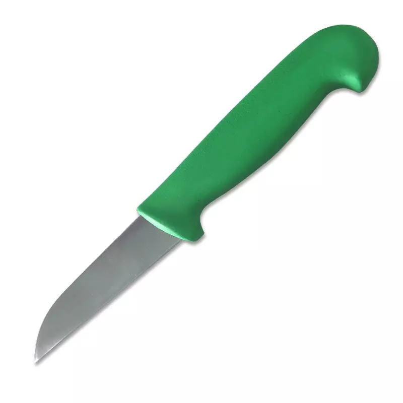 Groentemes detecteerbaar recht lemmet 9 cm groen