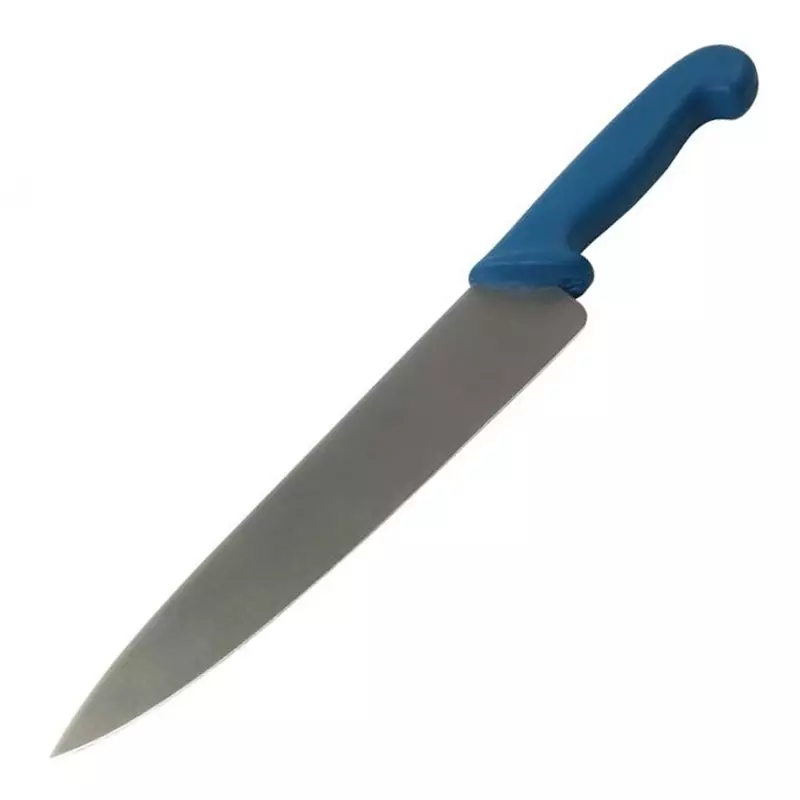 Koksmes detecteerbaar 16 cm blauw
