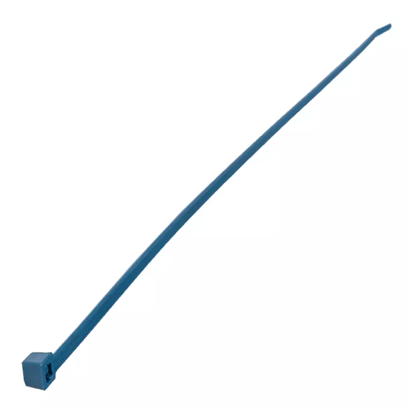 HellermannTyton 111-01225 PA66MP bundelband polyamide detecteerbaar blauw 100x2,5 mm