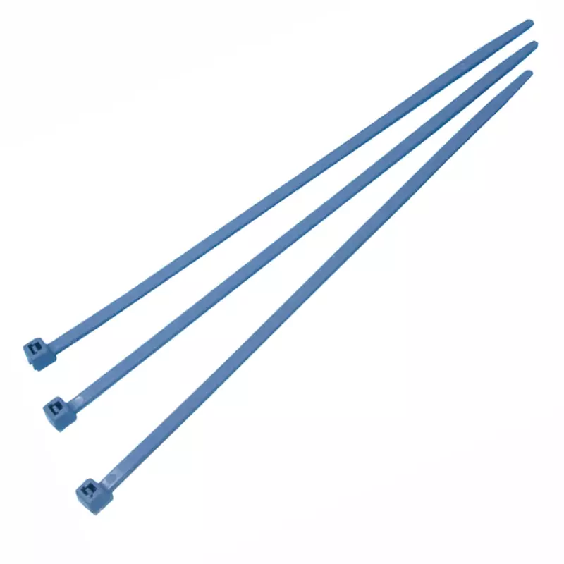 HellermannTyton 111-01341 PA66MP+ bundelband polyamide detecteerbaar blauw
