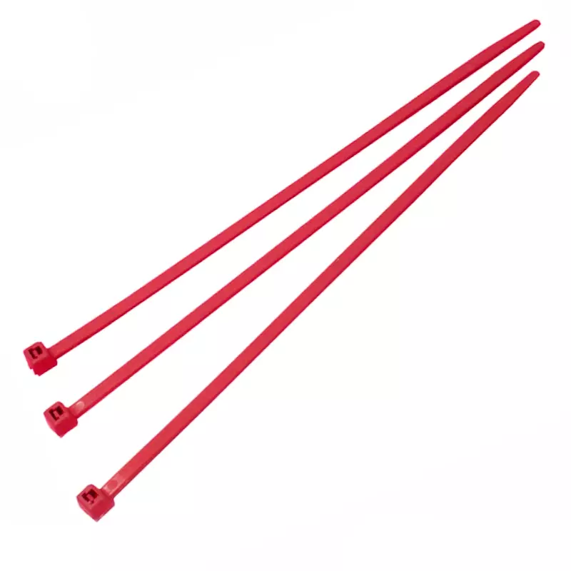 HellermannTyton 111-01402 PA66MP+ bundelband polyamide detecteerbaar rood