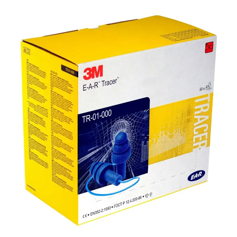 3M E-A-R Tracer oorpluggen detecteerbaar met koord