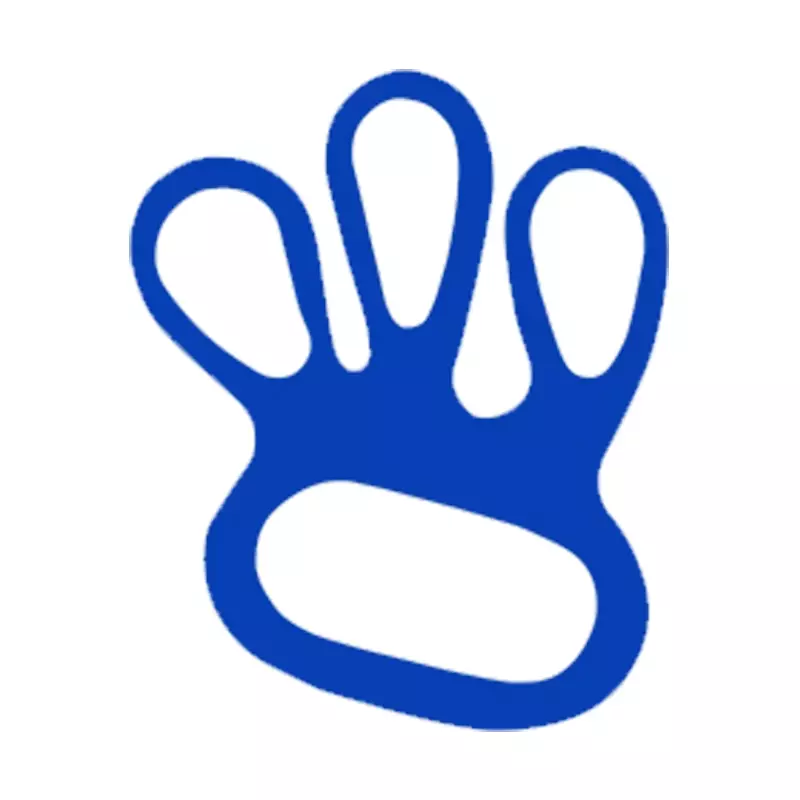 Handschoenspanner PU metaal detecteerbaar blauw