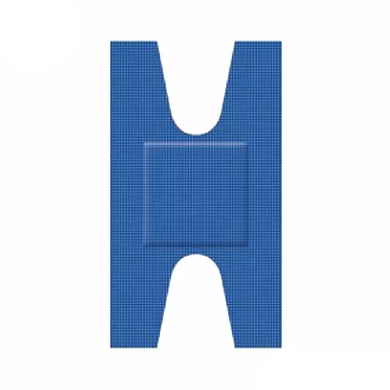 Detectaplast 8246 Elastic kneukel pleisters detecteerbaar blauw 68x38 mm