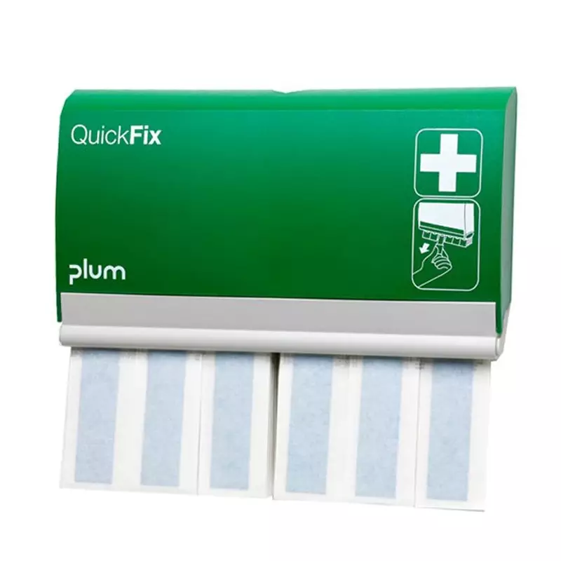 Plum QuickFix Long 5529 pleisterdispenser met detecteerbare pleisters