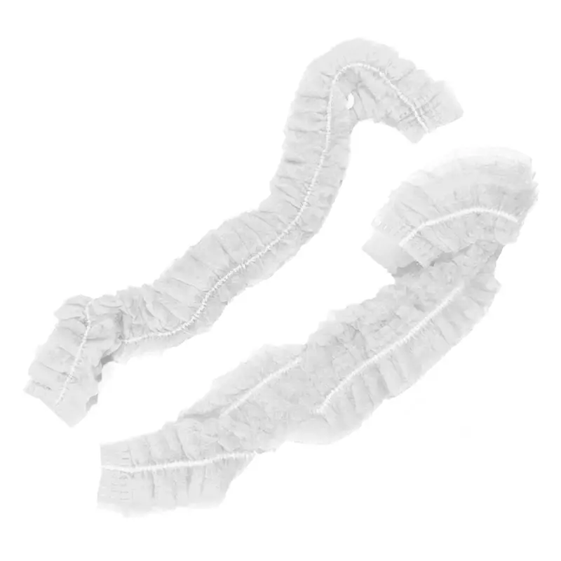 Disposable baardmasker wokkel non-woven polypropyleen wit