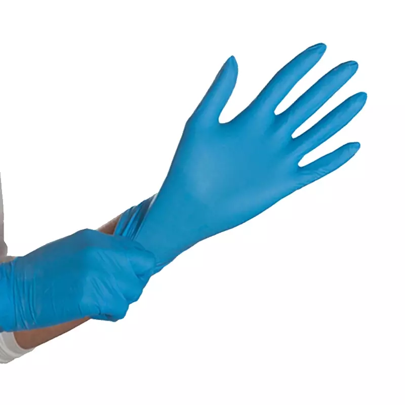 Hycare disposable handschoen nitril ongepoederd 240 mm groen
