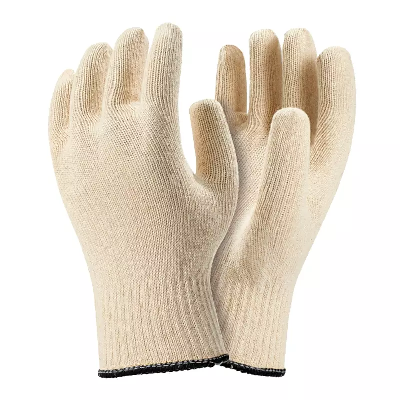 Disposable onderhandschoen heavy katoen rondgebreid