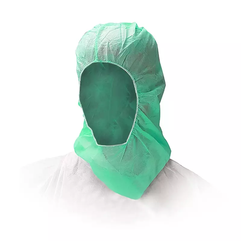 Hycare disposable hoofdkap non-woven astrocap polypropyleen groen