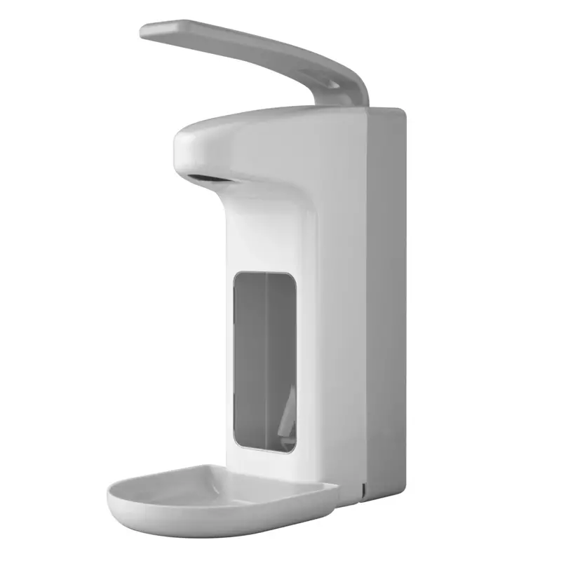 Zeepdispenser met opvangbakje kunststof 500 ml