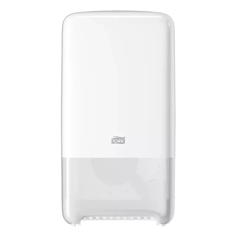 Tork 557500 Twin Mid-size toiletrol dispenser T6 wit