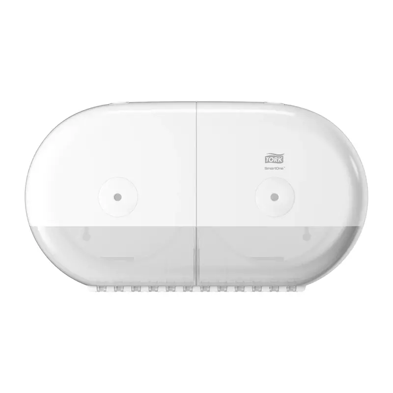 Tork 682008 SmartOne Twin Mini toiletpapier dispenser Elevation T9 zwart