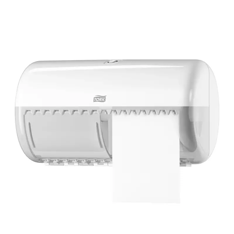 Tork 557000 Twin toiletroldispenser traditioneel T4 wit