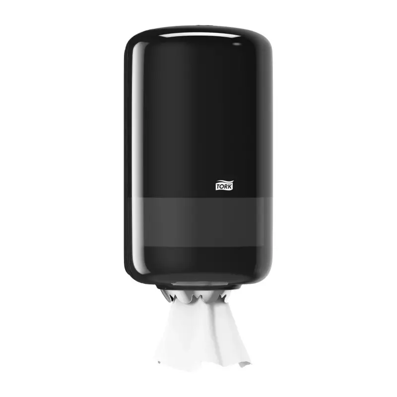 Tork 558008 Mini Centerfeed poetspapier dispenser Elevation M1 zwart