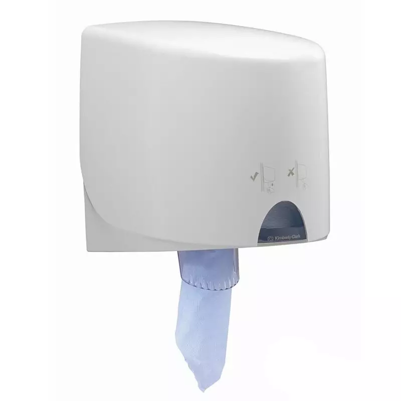 Kimberly-Clark WypAll Aquarius 7017 poetsroldispenser centrefeed wit