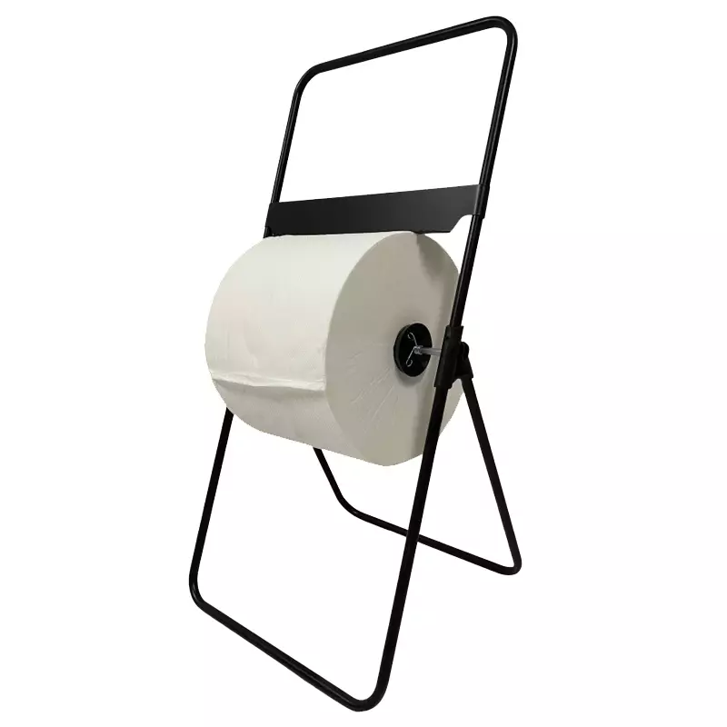 Euro Products poetsroldispenser staand-model zwart