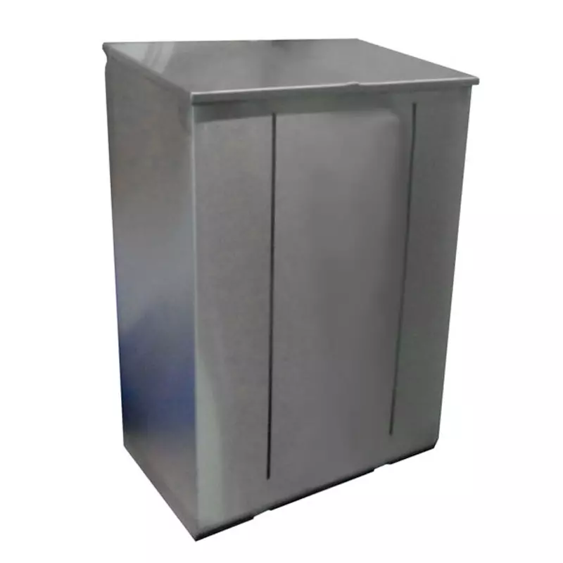 Dispenser RVS dubbel 608x400x900 mm