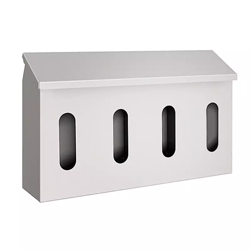 Handschoendispenser met deksel voor 4 dispenserdozen RVS