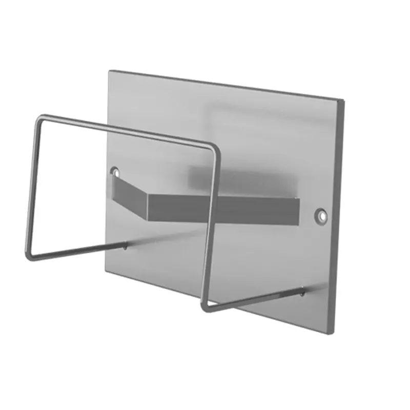 Ophardt Ingo-man 1BF Wall Bracket wandplaat RVS voor 1 dispenserdoosje
