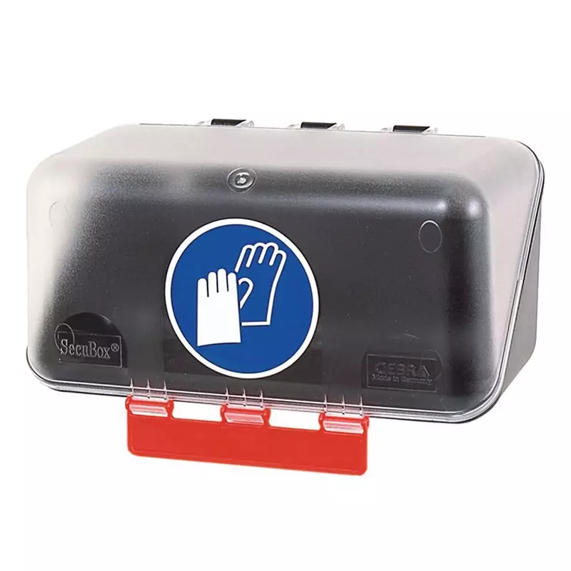 Brady opbergdoos handschoenen klein 236x120x120 mm transparant