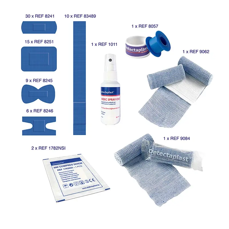 Detectaplast verbandkoffer Medic Food Box Basic