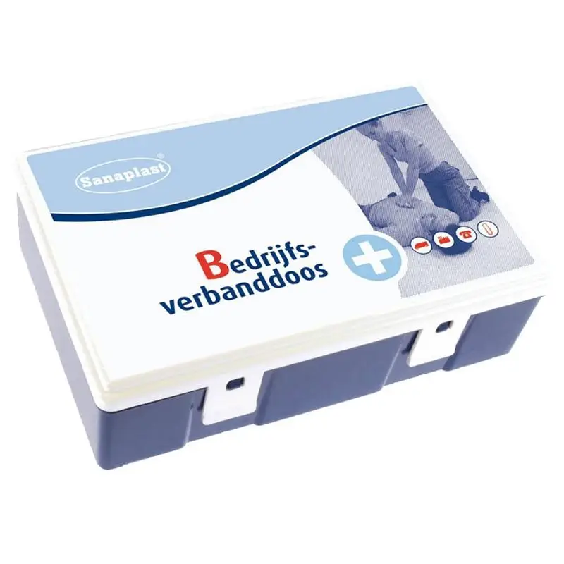 Universele complete bedrijfsverbanddoos B inclusief wandhouder