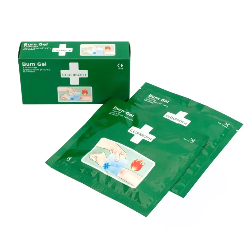 Cederroth 901900 brandwondenkompres gel 10x10 cm