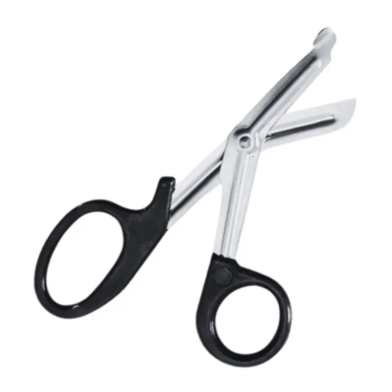 Verbandschaar RVS met kunststof greep 19 cm