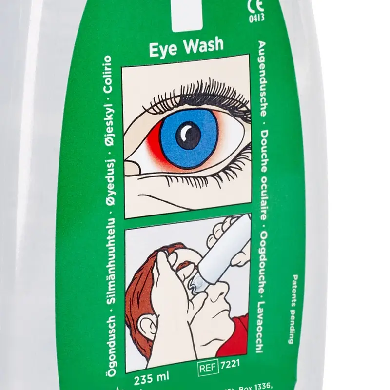 Cederroth 7221 oogdouche in zakmodel spoelfles steriel 235 ml