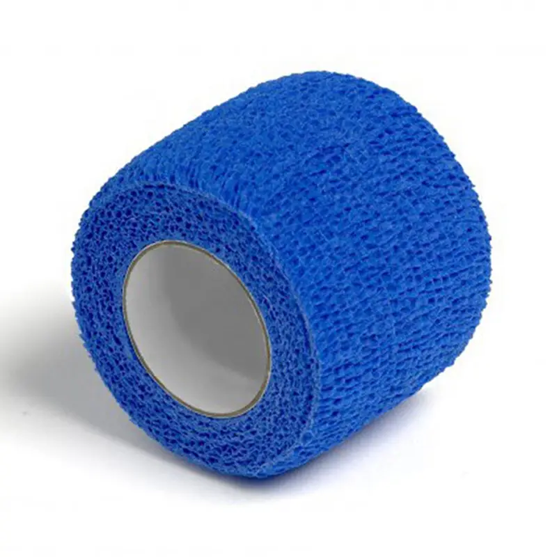 Detectaplast zelfhechtend verband blauw