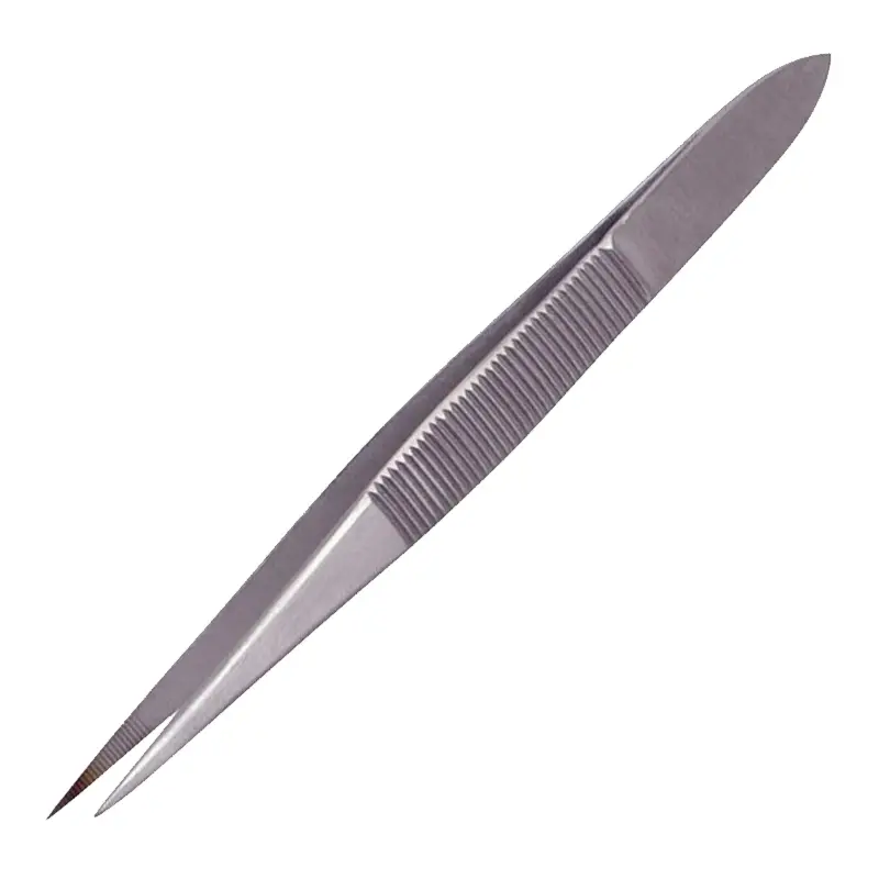 Puntpincet RVS 10 cm