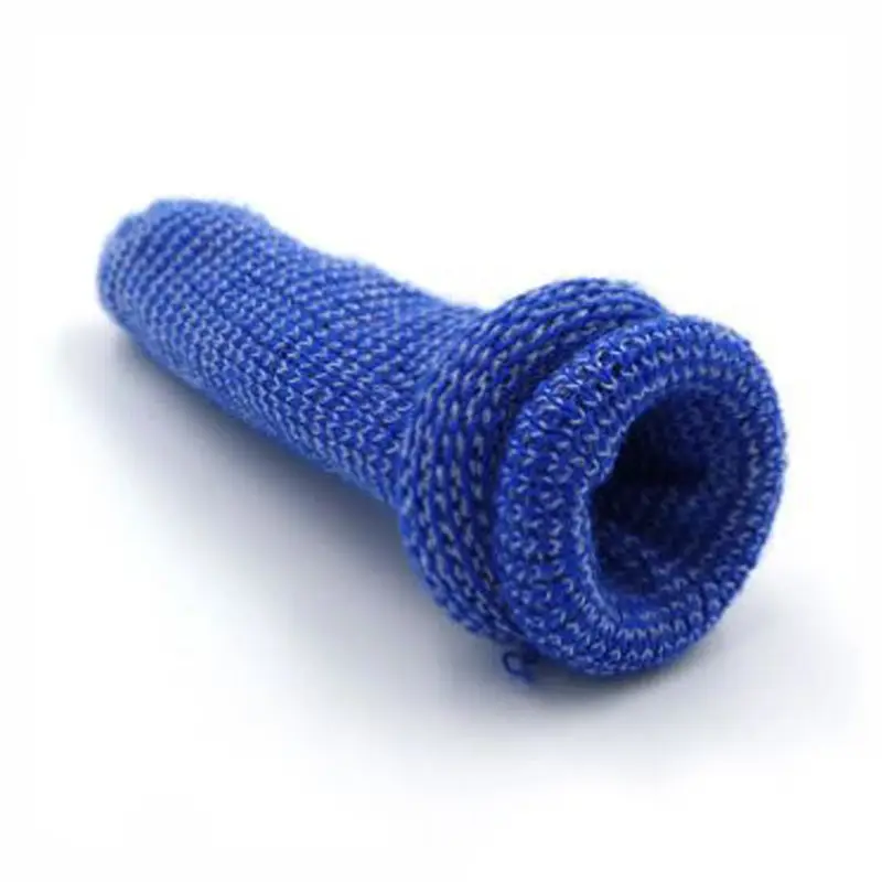 Detectaplast vingercondooms textiel blauw 5 stuks