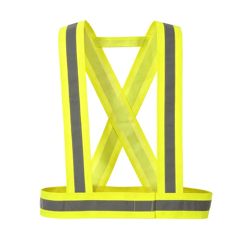 Portwest HV55 Hi-Vis veiligheidsband klittenband fluo geel