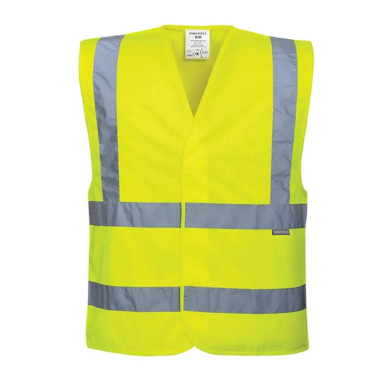 Portwest C470 Two Band and Brace Vest veiligheidshesje Hi-Vis fluo geel