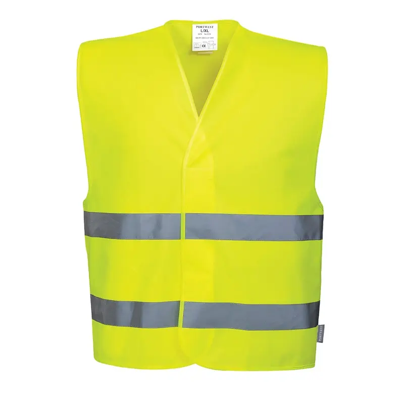 Portwest C474 Hi-Vis Two Band Vest veiligheidshesje fluo geel